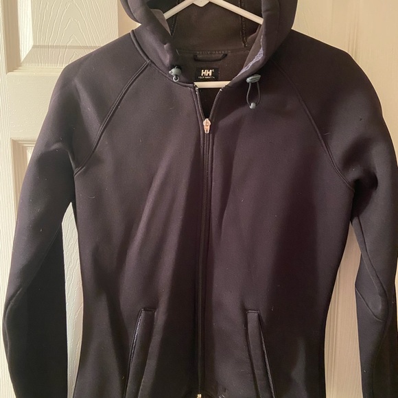 Helly Hansen Jackets & Blazers - Helly Hansen Black Wind Jacket, Winter / Ski Layer Fleece Size Large